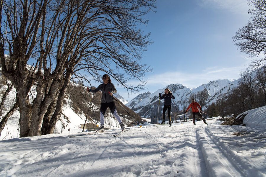 Ski de fond à Valloire