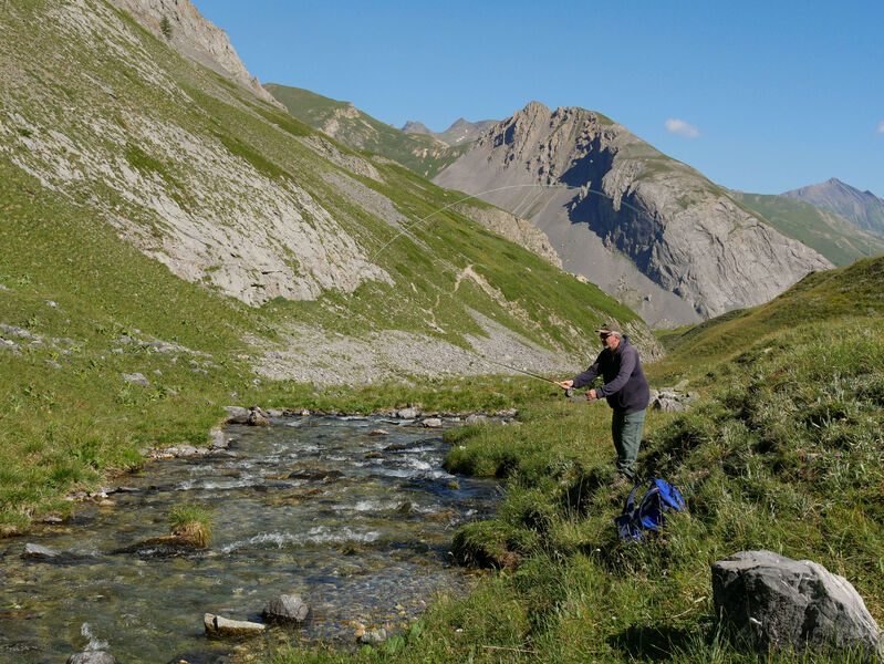 Pêche à la mouche à Valloire