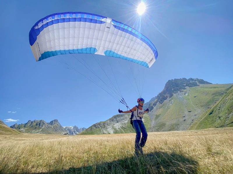 Baptêmes parapente & Speed riding - Envergure parapente