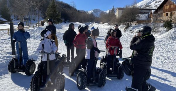 Randonnée Segway Valloire / Les Verneys sur la neige