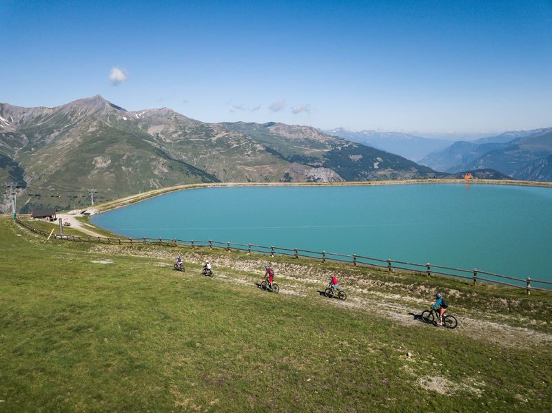 Sortie VTTAE au lac de la vieille à Valloire