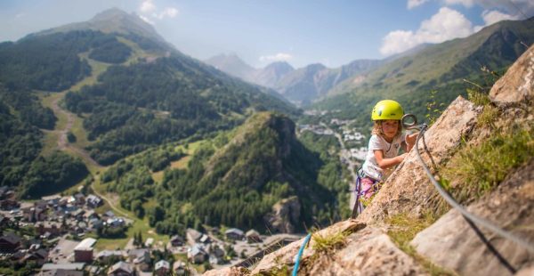 Site d'escalade de la Via Ferrata de Poingt-Ravier