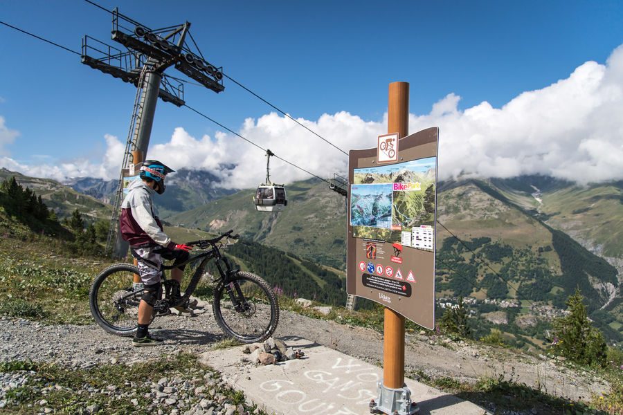 piste de VTT de descente Michael Pascal à Valloire