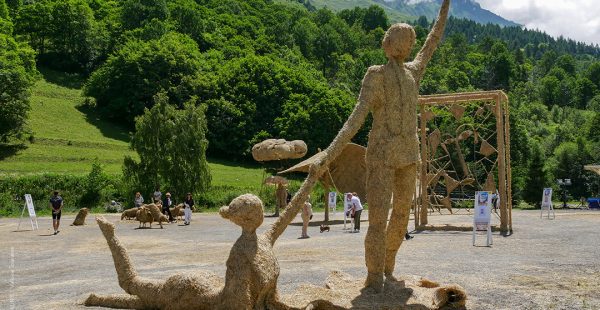 Sculptures sur Paille et Foin visibles tout l'été