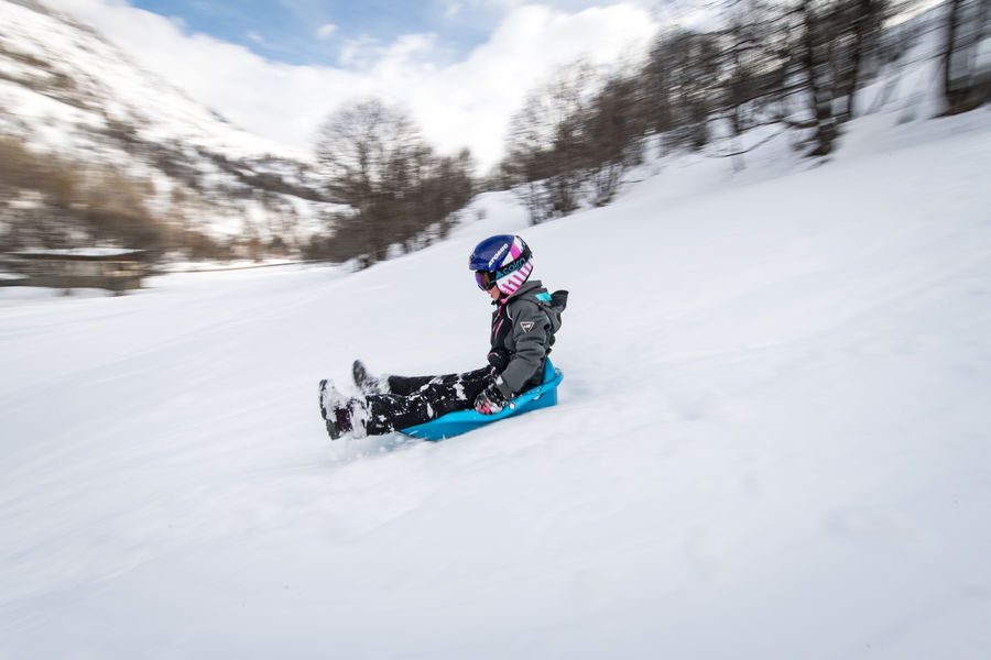 espace luge au vernes valloire