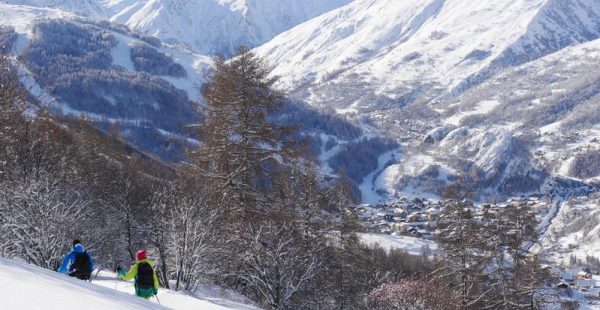 Les Balcons de Valloire - itinéraire raquettes