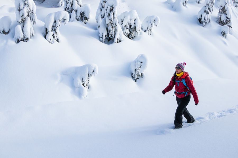 Raquettes à neige à Valloire