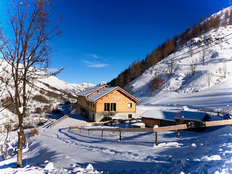 La ferme des étroits en hiver