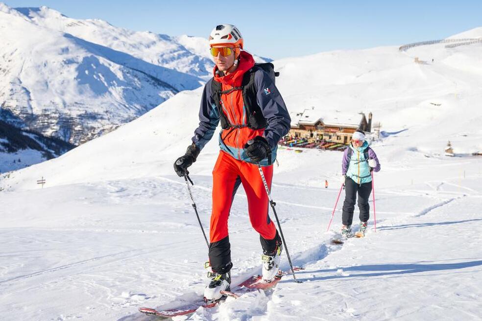 Parcours de ski de randonnée à Valloire