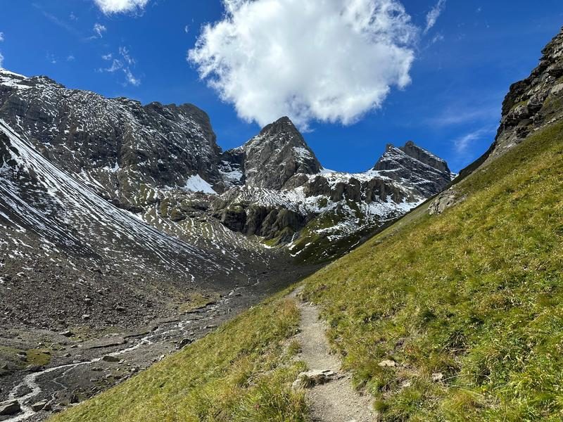 Randonnée vers le Col de l'épaisseur