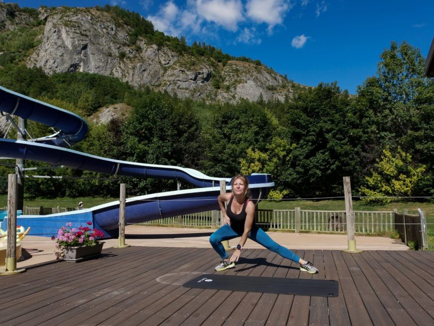 cours de fitness collectif à Valloire