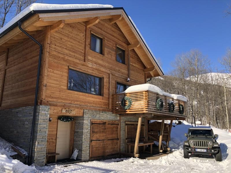 Chalet vue extérieure