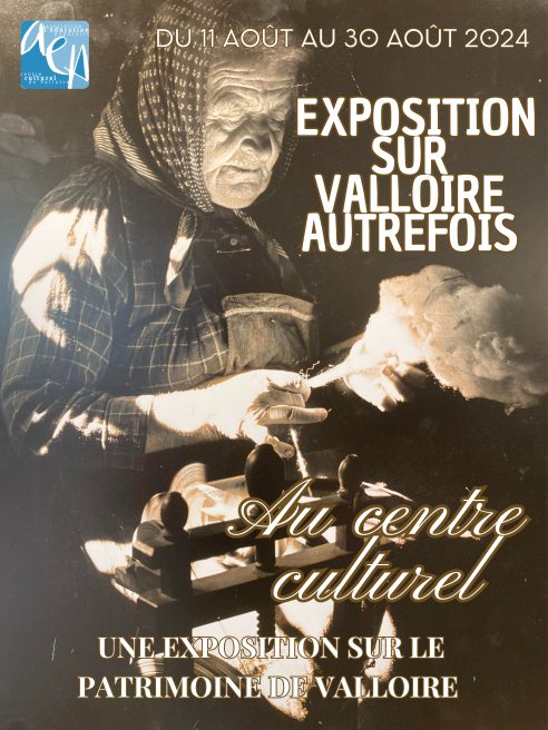 Affiche Valloire autrefois