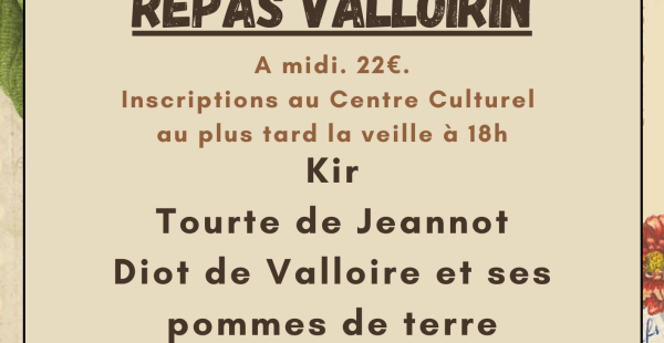 Repas valloirin