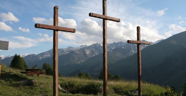 Les Trois Croix par le chemin du facteur - Itinéraire de trail