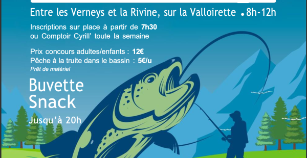 Concours de Pêche de l'AAPPMA de Valloire