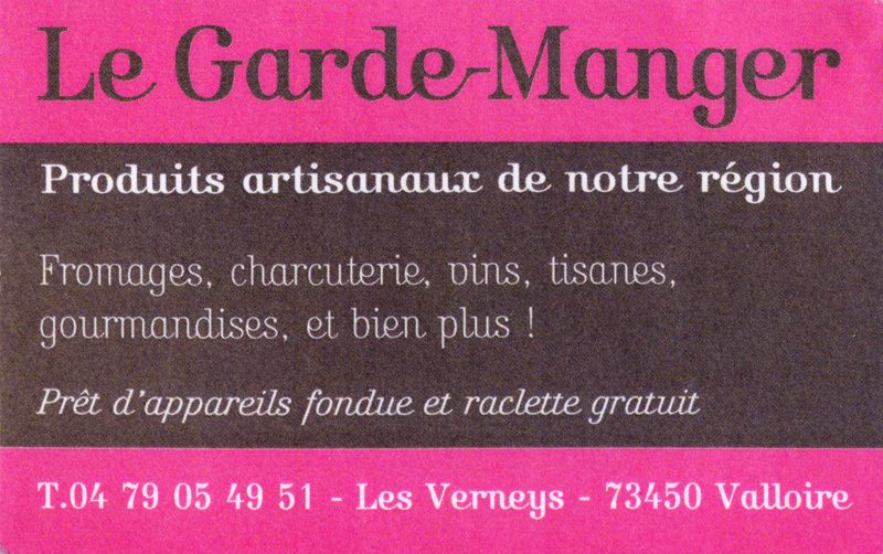 Le Garde Manger