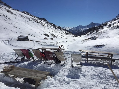Montée au refuge des Drayères
