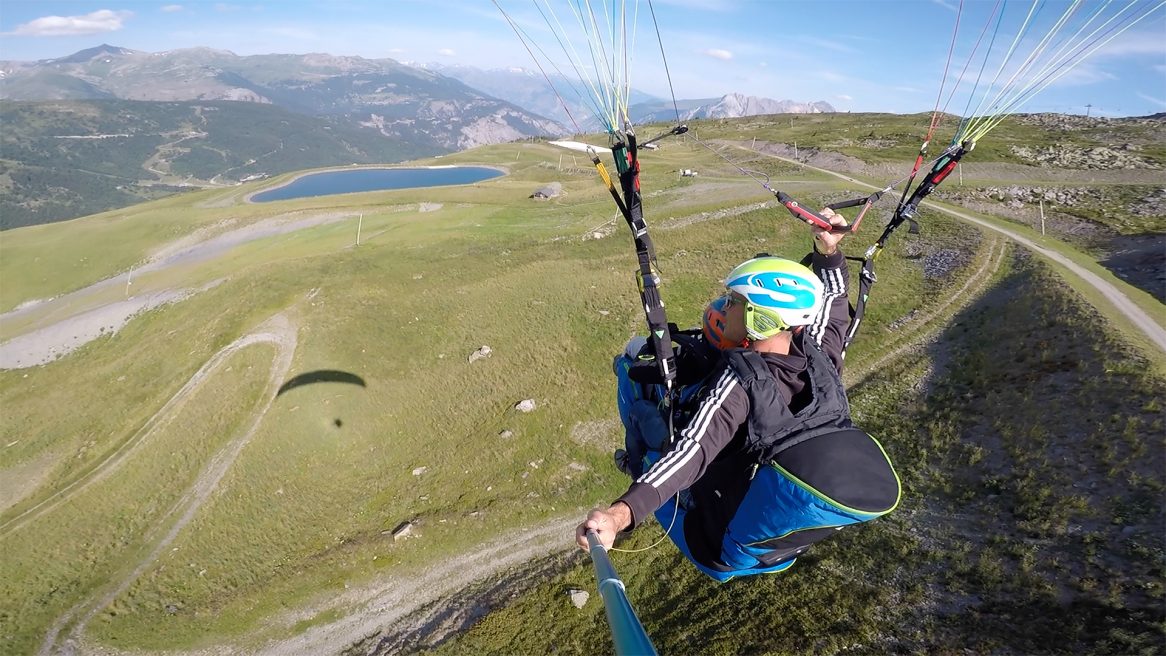 Baptêmes parapente & Speed riding - Envergure parapente