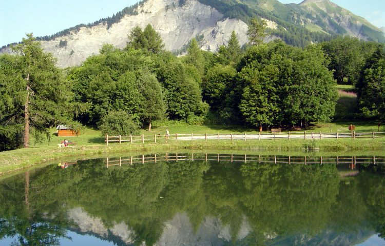 Base de loisirs des léchères à Albiez le Jeune