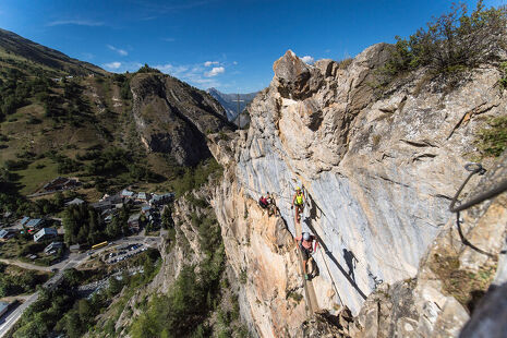 Sites d'escalade et de via ferrata