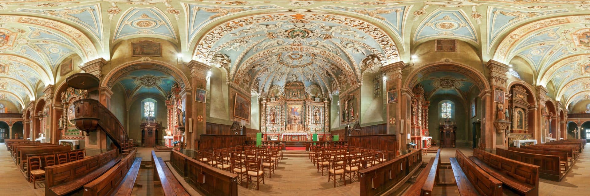 Eglise Notre Dame de l'Assomption à Valloire Galibier