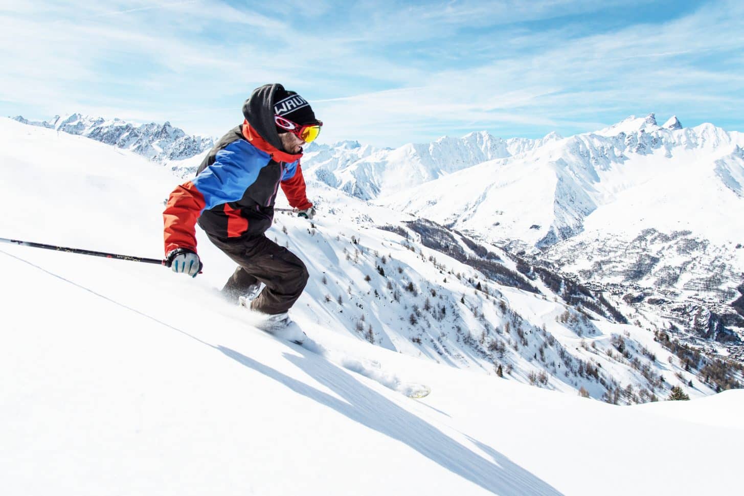 Ski sur le domaine skiable Galibier-Thabor à Valloire