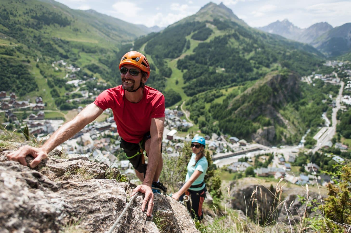 Via ferrata de Poingt-Ravier à Valloire