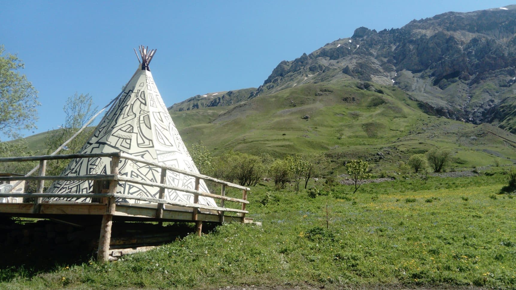 Tipi à Valloire