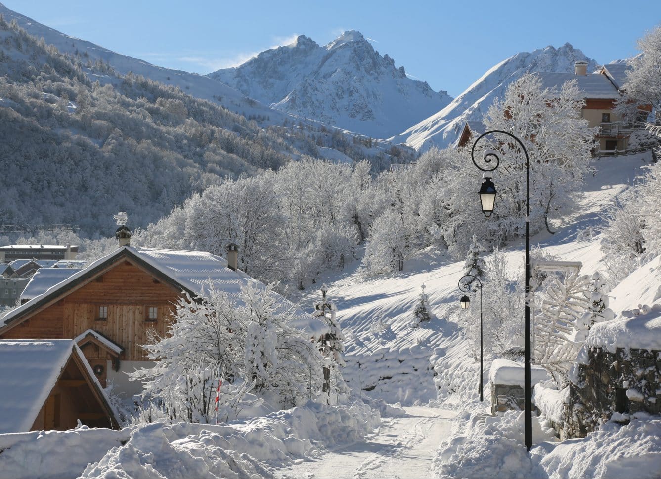 Le Serroz, l'un des 17 hameaux de Valloire