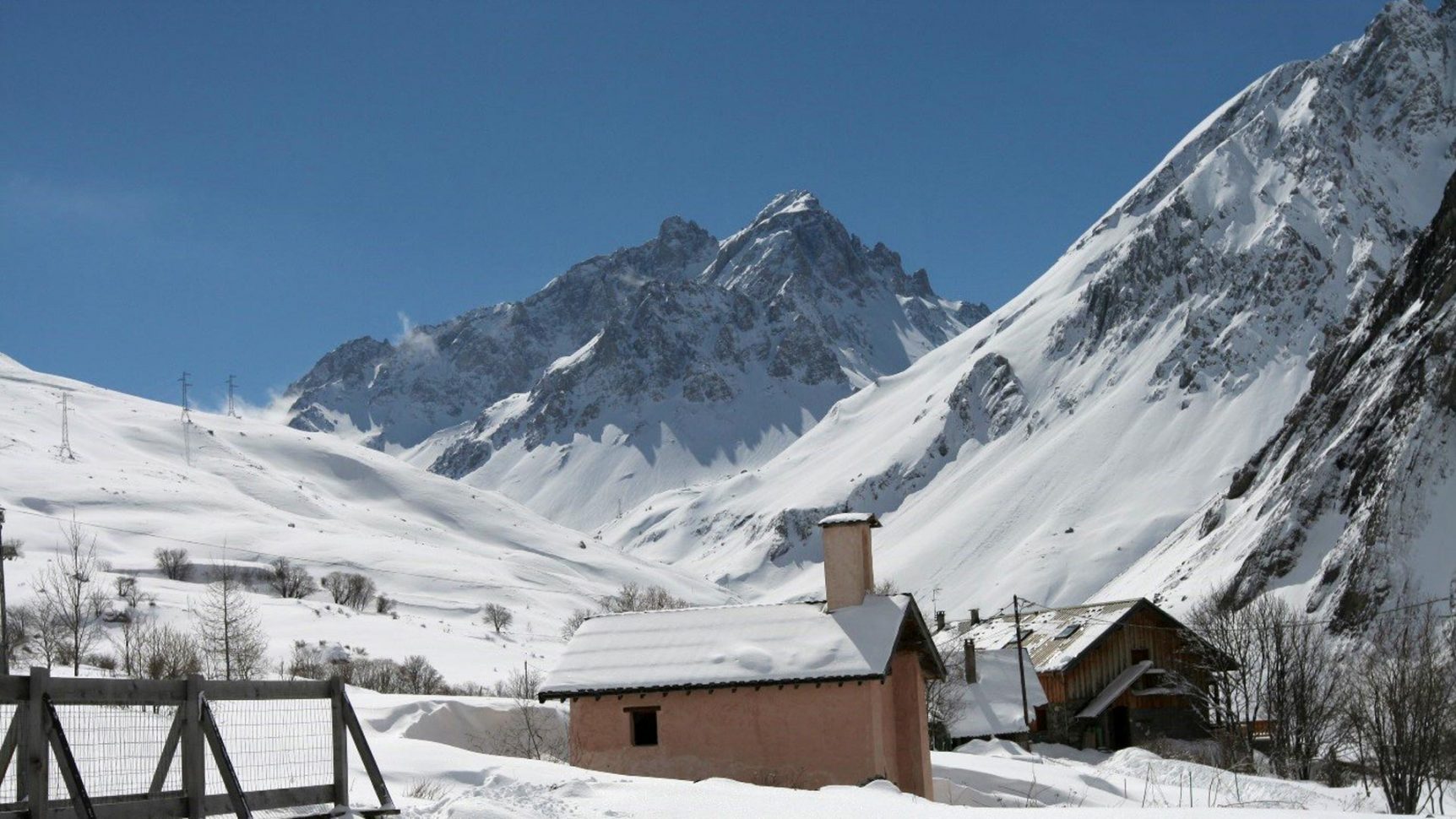 Galibier enneigé à Valloire depuis Bonnenuit