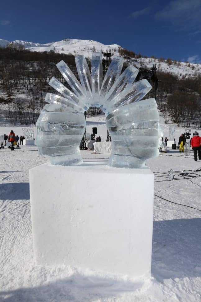Sculpture sur Glace Valloire Tourisme