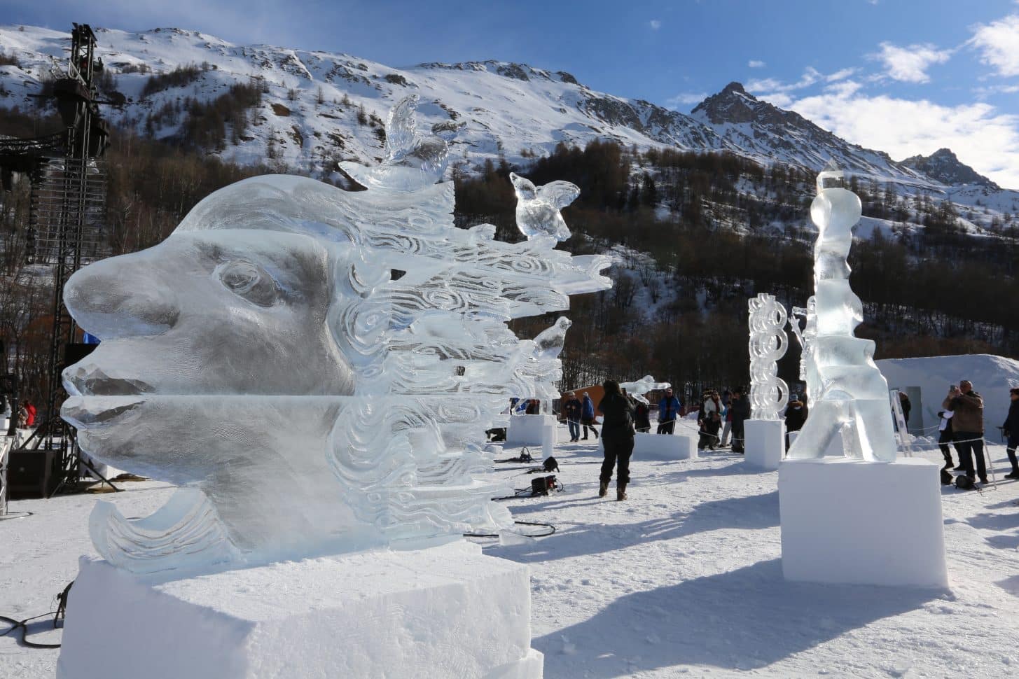 Sculpture sur Glace Valloire Tourisme
