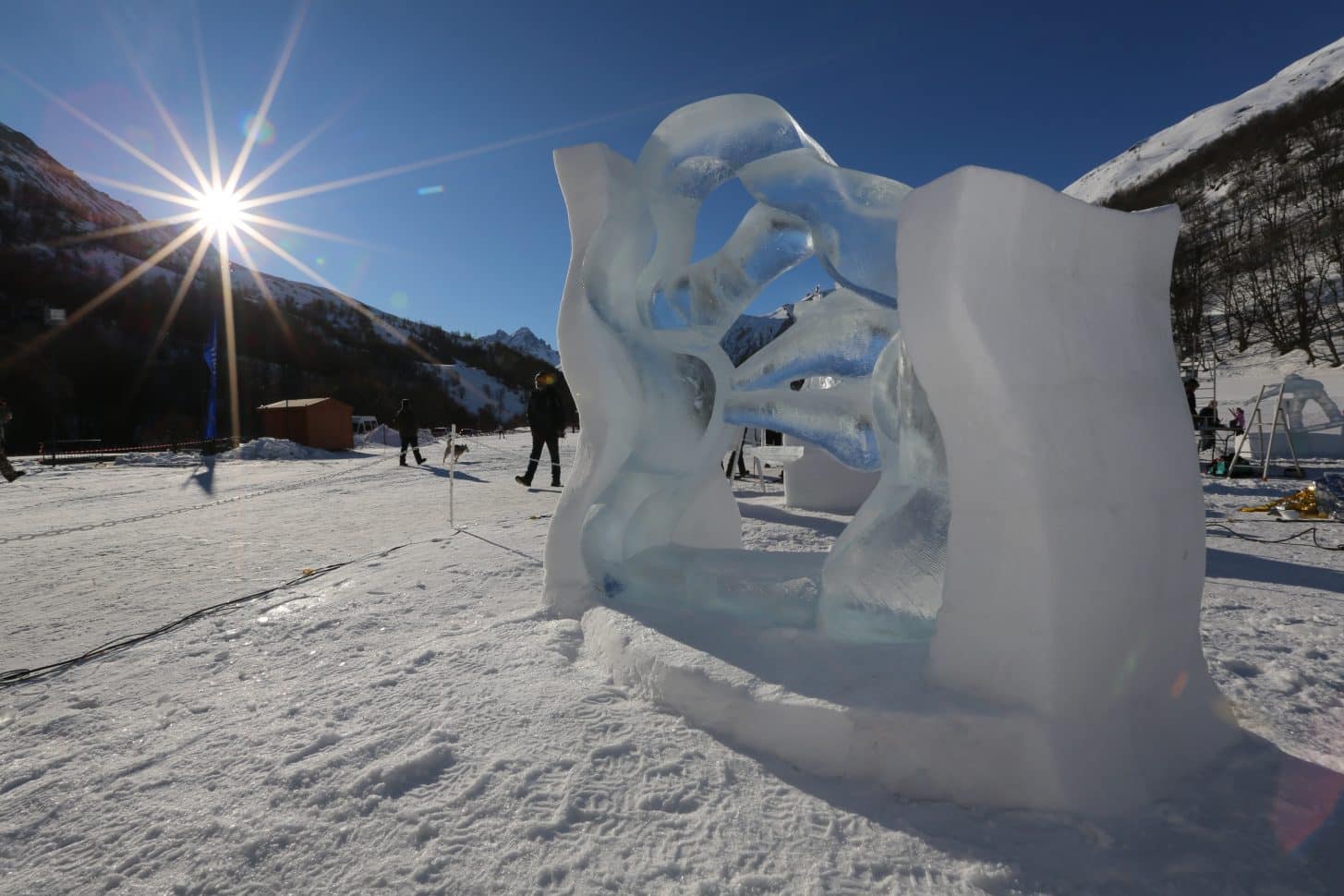Sculpture sur Glace Valloire Tourisme