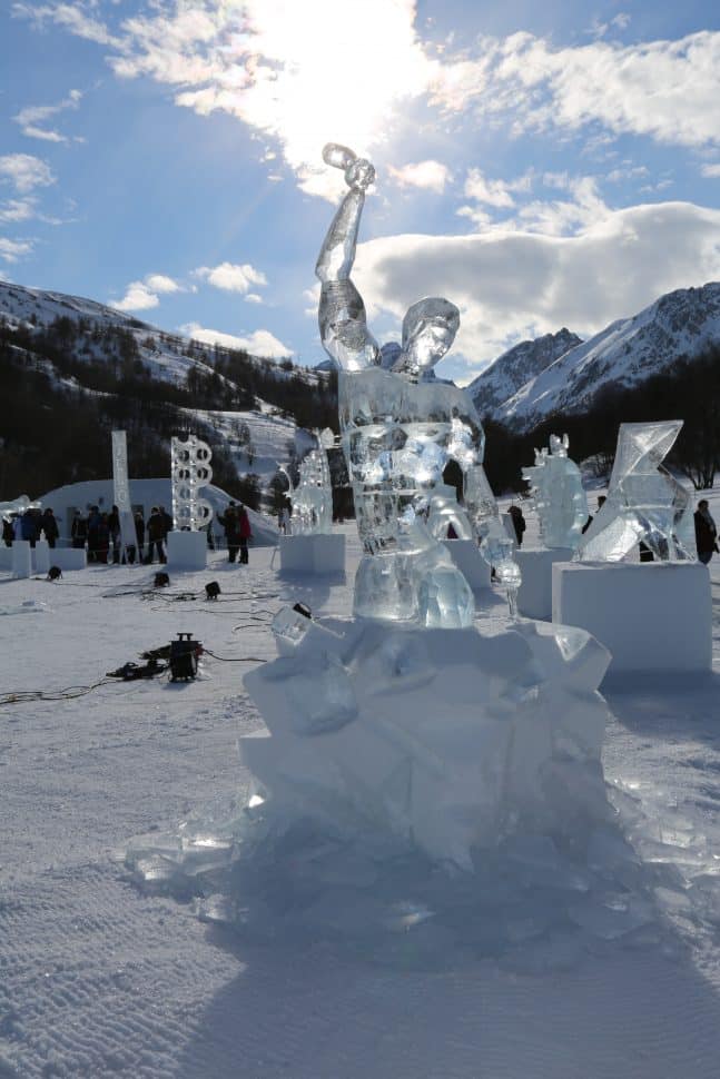 Sculpture sur Glace Valloire Tourisme