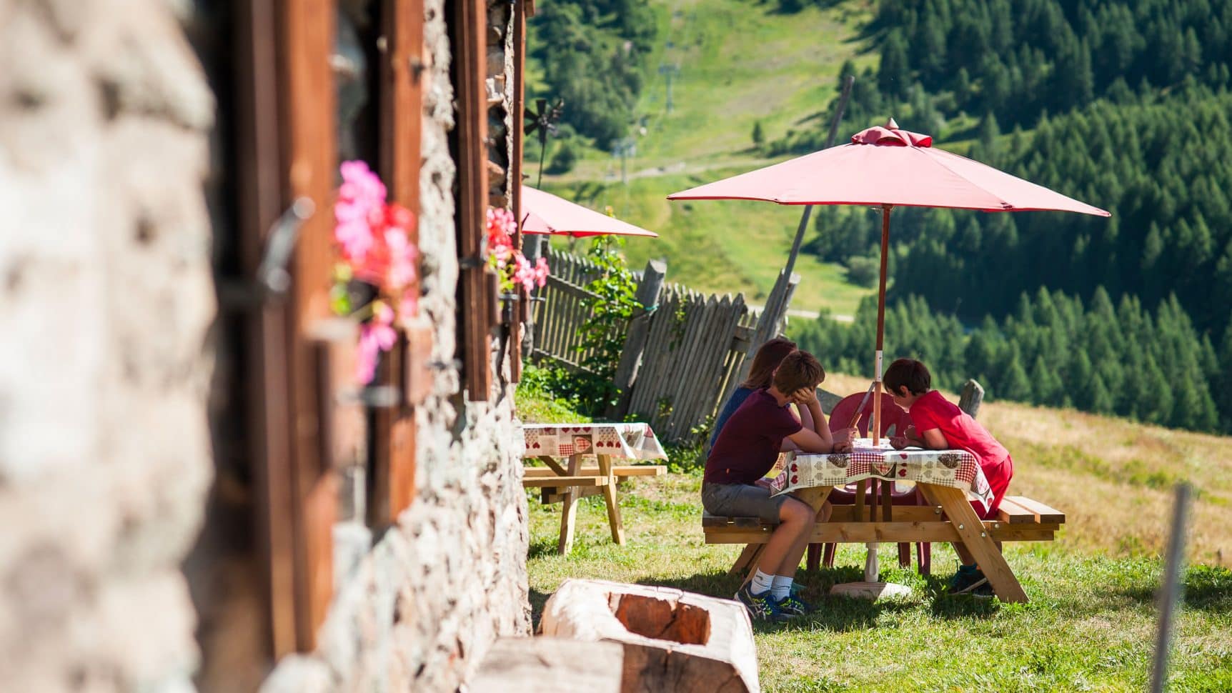 Restaurant d'altitude à Valloire