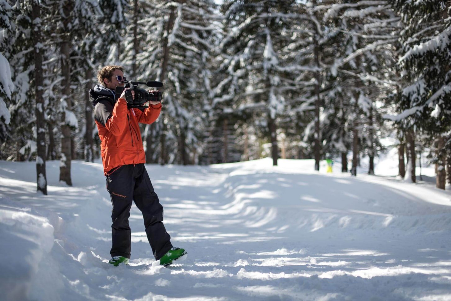 Tournage à Valloire Galibier