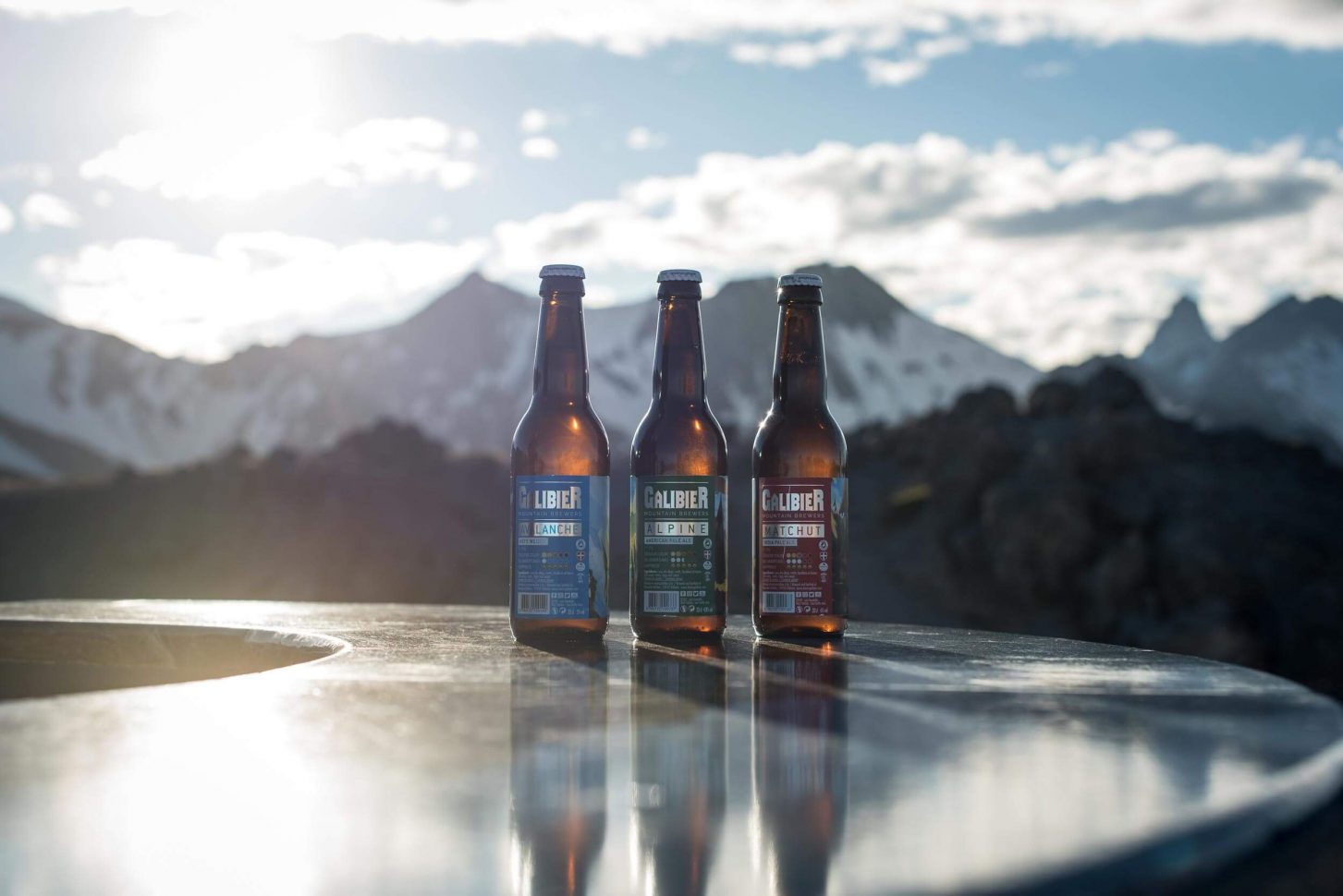 Bière du Galibier à Valloire