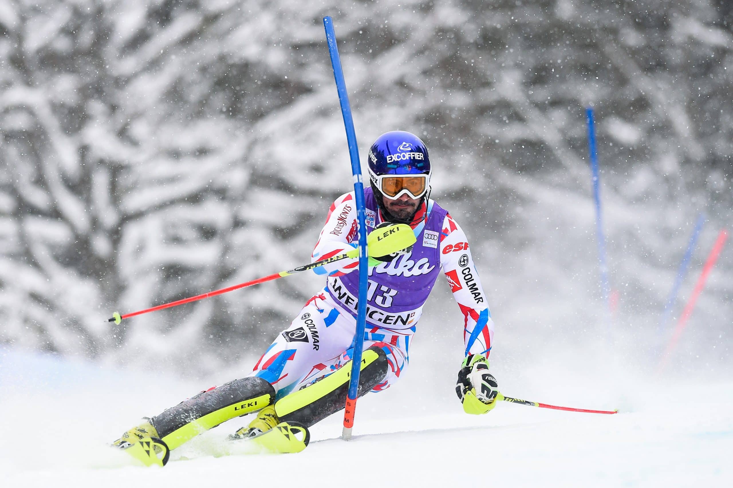 jean baptiste grange en slalom