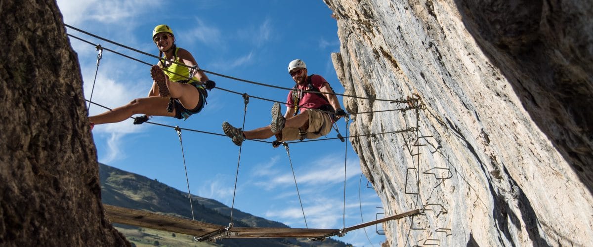 Pratiquer l'escalade et la via ferrata à Valloire