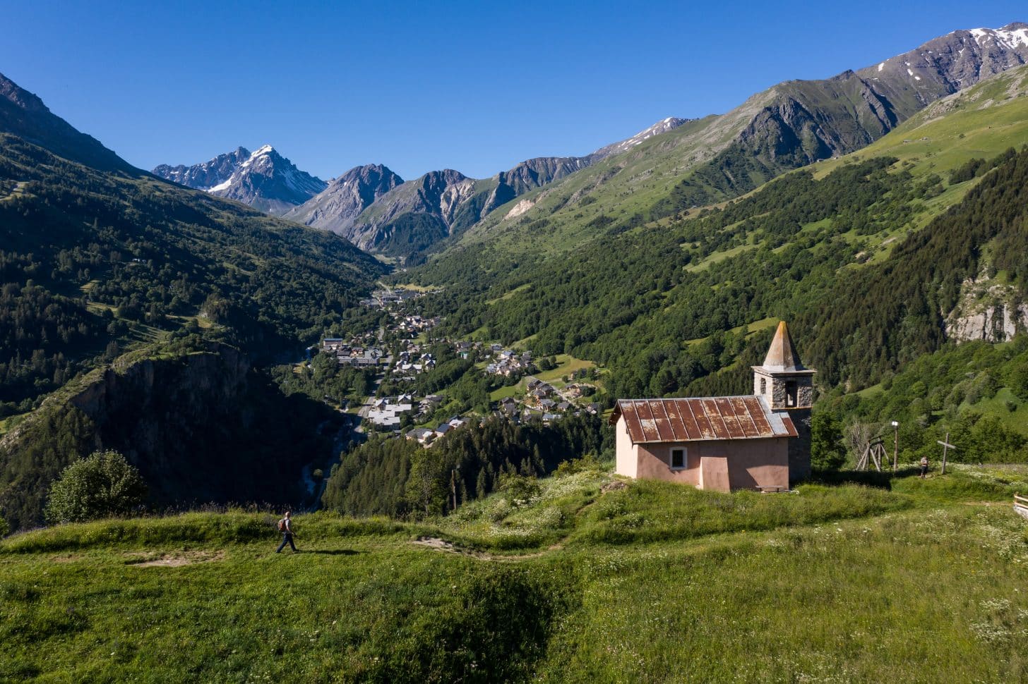 chapelle de la madeleine à Valloire été 2020