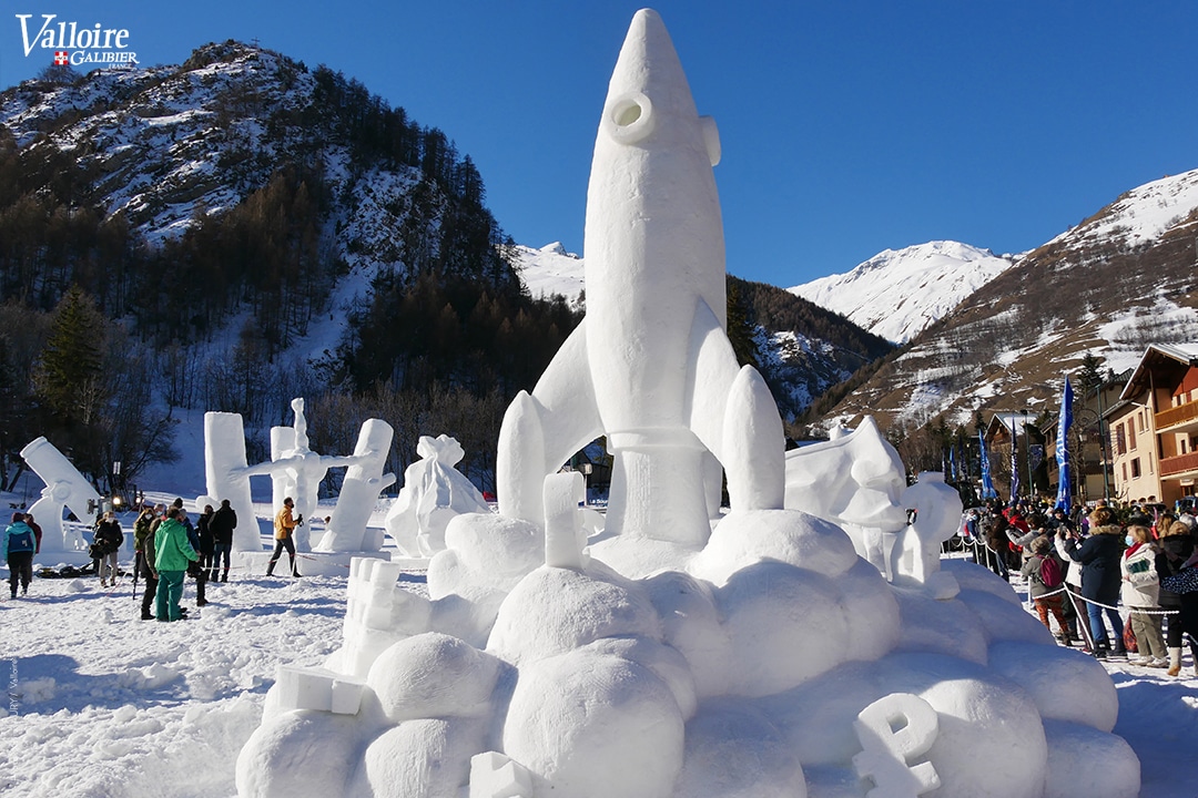 sculpture-sur-neige-valloire-Objectif… Neutralite-Carbone_FERMOR