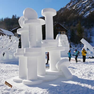 sculpture-sur-neige-valloire-Fin-de-Chantier_BROSSARD