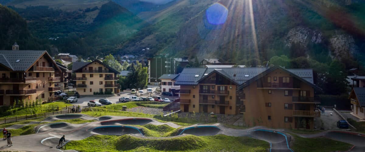 Pump-track à Valloire