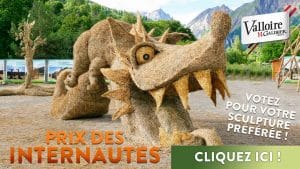 Sculptures Paille et Foin Valloire vote en ligne 2022