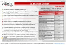 Fiche Taxe de séjour