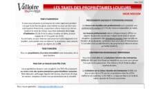 Fiche Taxes