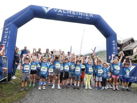 Trail enfants Valloire ©David Bernardeau